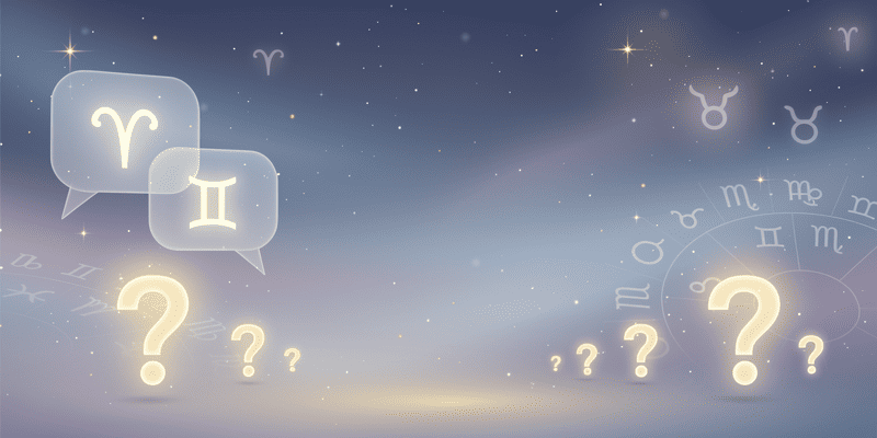별자리 자주 묻는 질문 - 점성술 Q&A